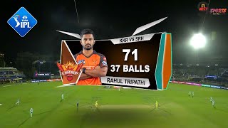 KKR vs SRH RAHUL TRIPATHI 71 RUNS 37 BALLS HIGHLIGHTS 2022 | KOLKATA vs HYDERABAD HIGHLIGHT #KKRvSRH