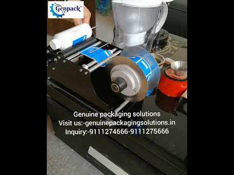 Manual Labelling machine Hand Labelling machine Plastic Bottle Labelling machine