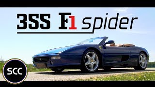 FERRARI F355 F1 SPIDER - Full test drive in top gear - V8 Engine sound | SCC TV
