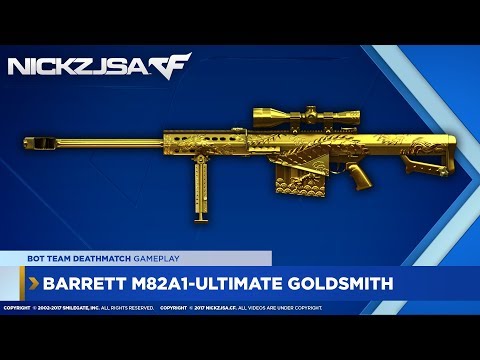 Barrett M82A1-Ultimate Goldsmith | CROSSFIRE China 2.0