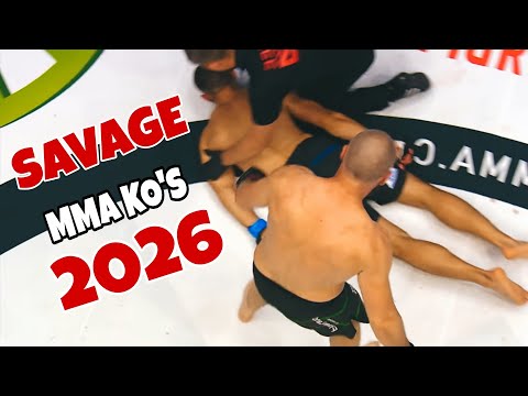 Savage MMA Knockouts 2026 😨