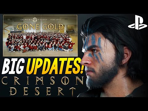 BIG Crimson Desert UPDATES - It's FINALLY Happening, The Game Has GONE GOLD + More News!