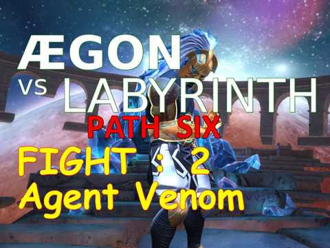 Aegon vs Agent Venom - Labyrinth path 6