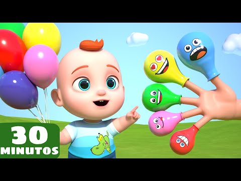 Família de dedos + Completo | Canciones Infantiles - Leo em Português