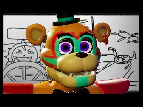 Exploring the unfinished version of Security Breach hidden in the game files