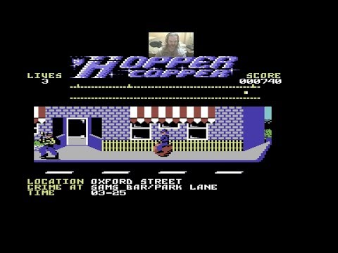 Lukozer Retro Game Review - 587 - Hopper Copper - Commodore 64