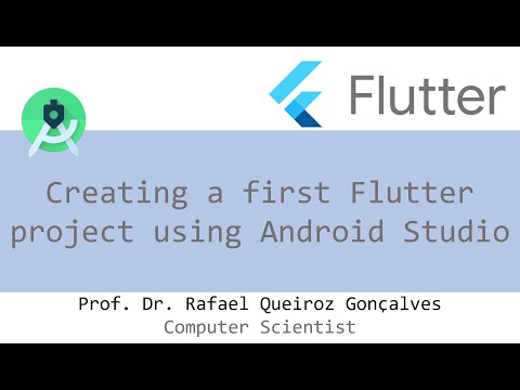 Flutter: Creating a first Flutter project using Android Studio