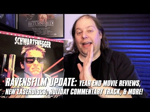 RavensFilm Update: YEAR END REVIEWS, NEW LASERDISCS, HOLIDAY COMMENTARY TRACK, & MORE!