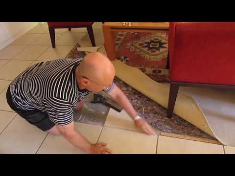 How to easily and safely remove grout from between floor tiles without damaging them
