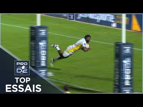 TOP Essais de la J7 – PRO D2 – Saison 2020-2021