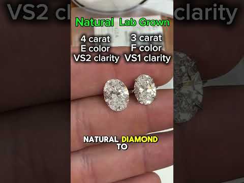 Comparing Natural vs. Lab Grown Diamond Prices ￼