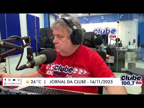 Jornal da Clube - 14/11/2025 - Edição do Almoço