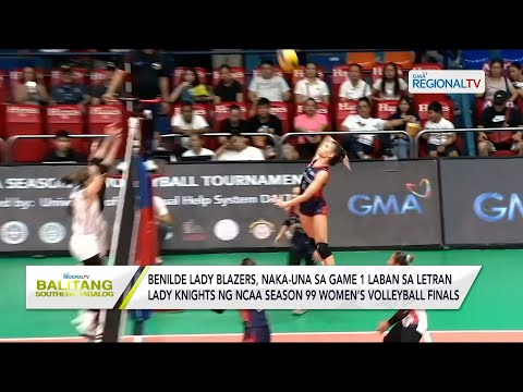 Balitang Southern Tagalog: Perpetual Altas at Benilde Lady Blazers, wagi sa game 1 finals
