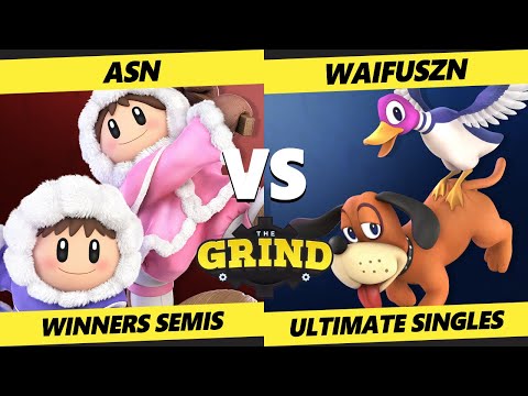 The Grind 195 Winners Semis - ASN (Ice Climbers) Vs. waifuSZN (Duck Hunt) Smash Ultimate - SSBU