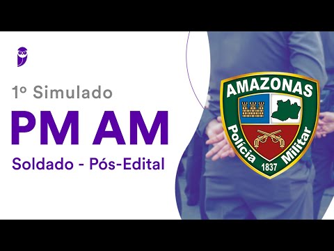 1º Simulado PM AM - Soldado - Pós-Edital - Correção