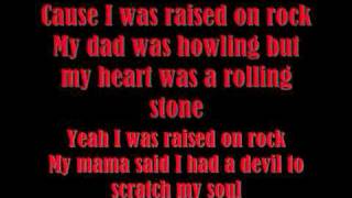 Scorpions- Raised on rock  (lyrics)
