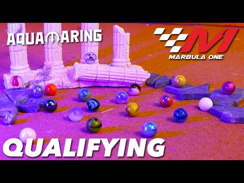 Battle for Pole in the Aquamaring 🌊 | Marbula One S6 GP4 | Jelle's Marble Runs