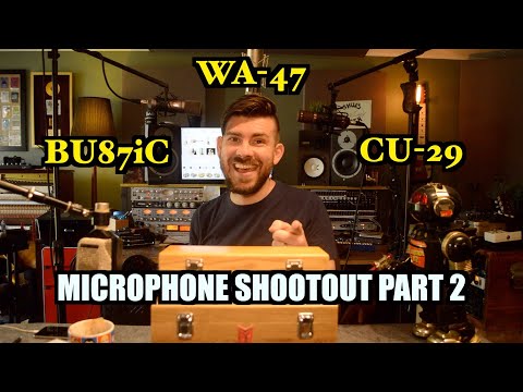 SOTGA EPISODE 2 - Mic Shootout Part 2! BU87iC, WA-47, CU-29 Isolated tracks