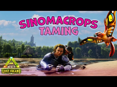 ARK Lost Island - Taming my very own Sinomacrops