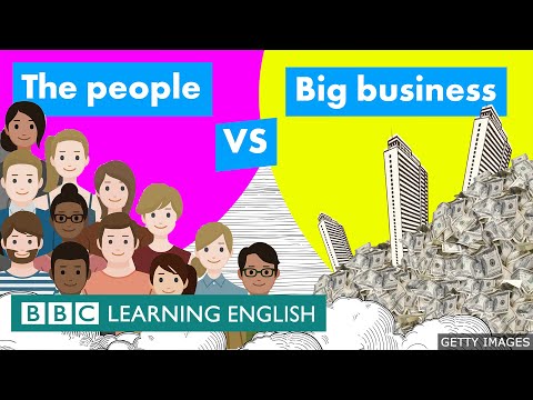 人民VS大企業 - BBC學習英語 (The people vs big business - BBC Learning English)