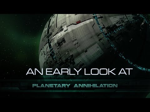 An early look at Planetary Annihilation