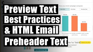 Email Preview Text Best Practices & HTML Email Preheader Text
