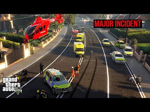UK Police Major Incident (GTA 5 LSPDFR Mod #307)