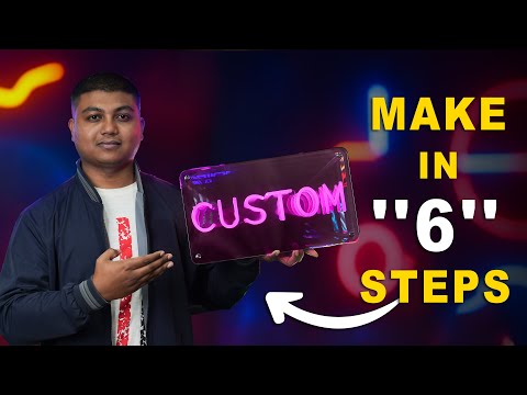 "How to Make an Infinity Mirror Neon Sign | Step-by-Step Guide!