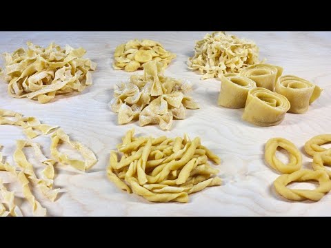 Come fare la pasta a mano senza macchinetta!