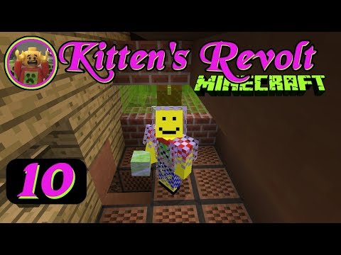 Jim in Kitten's Revolt Minecraft E10 - Hoppy Hoppy Droppy Droppy