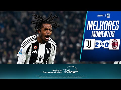 Gols e lances de Juventus x Milan