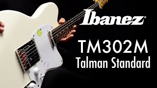 Video thumbnail for Ibanez 2016 - Talman Standard - TM302 by GUITARGUITAR