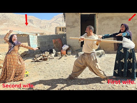  moment second wife suddenly enters  house;  big shock and unexpected bitter events!🤬😱