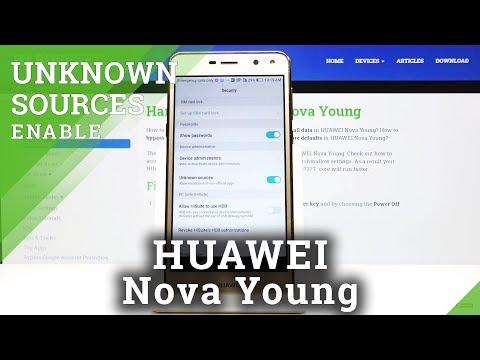 How to Enable Unknown Sources in Huawei Nova Young