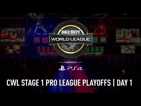 CWL Pro League Stage 1 Playoffs 2018 | Day 1