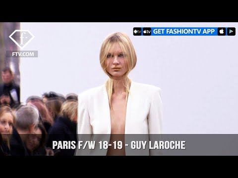 Guy Laroche Experimenting with Color Paris Fashion Week Fall/Winter 18-19 | FashionTV | FTV