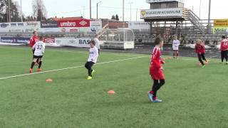 Hurtige sidesteg og spurt (6 - 12 år)