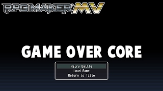 Game Over Core Plugin - RPG Maker MV
