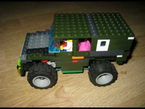 Lego mini Monster Truck | DIY Mechanical Model | Mini Engineering Project