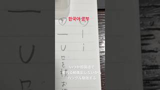 いつか眠れる動画を韓国語で！？ハングル語勉強1日目　한국어 공부