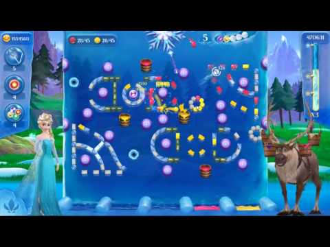 Frozen Free Fall: Icy Shot Level 213 - NO BOOSTERS ☃☃☃