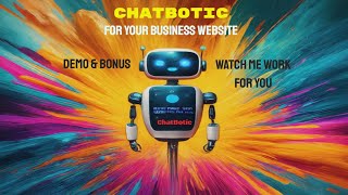 chatbotic review, demo, bonus chatbot