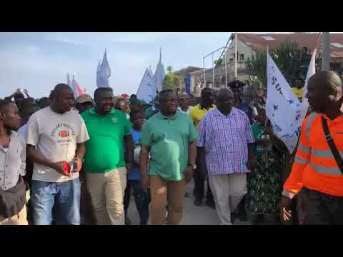 The People of Sherbro Island Welcome President Bio & First Lady Madam Fatima Maada Bio