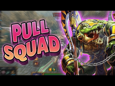 Smite: THE PULL SQUAD Ft. Punk Duck, TrelliRelli, and Dave!