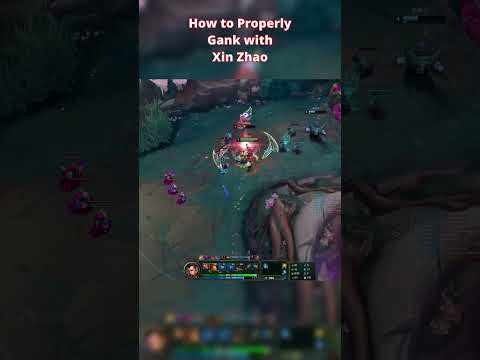 How to properly Gank with Xin Zhao | Xin Zhao Jungle tips #xinzhao #leagueoflegends