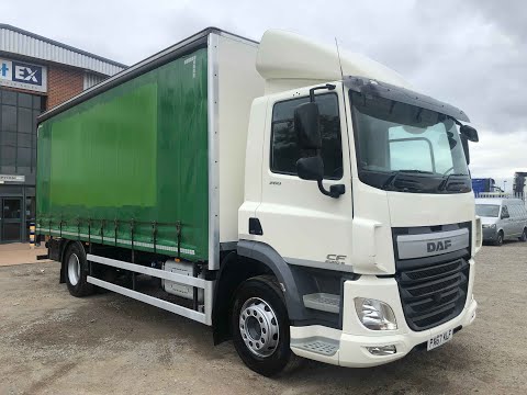 DAF CF 18 TONNE **Eu-6** CURTAINSIDER 2017 PX67 KLF