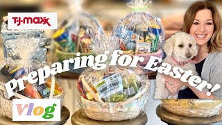 What I put in my Easter Baskets TJ Maxx Haul & Preparing for our Weekend Away VLOG