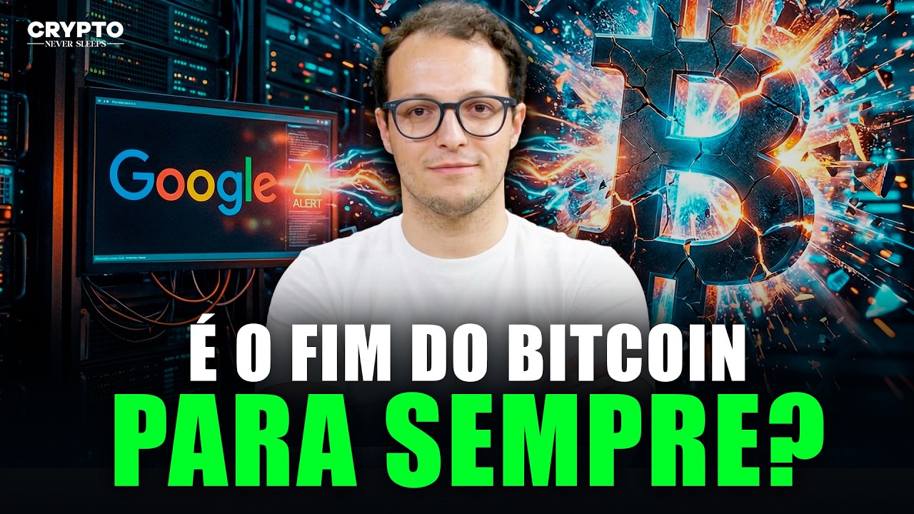 GOOGLE ACENDE ALERTA: A COMPUTAÇÃO QUÂNTICA PODE EXPOR O BITCOIN. E AGORA? | Crypto Never Sleeps #46