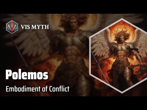 Polemos: The Divine Personification of War | Greek Mythology Story｜VISMYTH