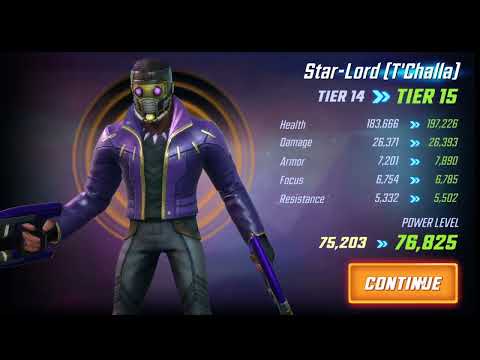 T'Challa Red Star Orb Opening! - Many Elite 4, 5, and 6 Orbs Opened! - Marvel Strike Force - MSF